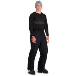 Spyder Traction Pant - Men's 28 Spyder Traction Pant - Men's -Ski Series fw23 spyder menstractionpant black 3
