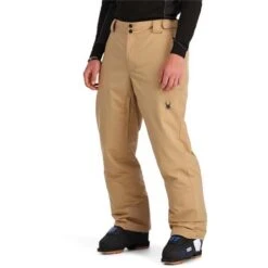 Spyder Traction Pant - Men's 34 Spyder Traction Pant - Men's -Ski Series fw23 spyder menstractionpant tannin 1