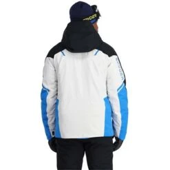 Spyder Vanqysh GTX Jacket - Men's -Ski Series fw23 spyder mensvanqyshgtxjacket glaciercollegiate 2