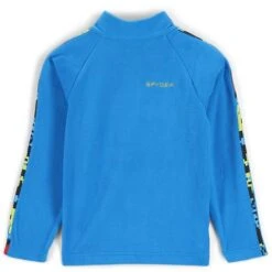Spyder Speed Fleece Zip T-Neck - Toddler -Ski Series fw23 spyder toddlerspeedfleeceziptneck collegiate 2