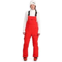 Spyder Terrain GTX Bib - Women's -Ski Series fw23 spyder womens terraingtxbib tomato 1