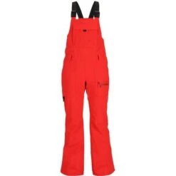 Spyder Terrain GTX Bib - Women's -Ski Series fw23 spyder womens terraingtxbib tomato 3