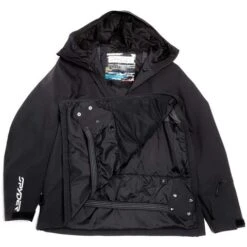 Spyder All Out Anorak - Women's -Ski Series fw23 spyder womensalloutanorak black 4