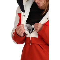 Spyder All Out Anorak - Women's -Ski Series fw23 spyder womensalloutanorak rooibostea 3