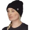 Spyder Cable Knit Hat - Women's -Ski Series fw23 spyder womenscableknitahat black