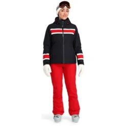 Spyder Captivate GTX Jacket - Women's 24 Spyder Captivate GTX Jacket - Women's -Ski Series fw23 spyder womenscaptivategtxjacket black 3