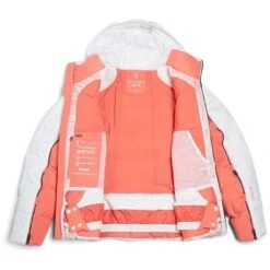 Spyder Falline GTX Infinium No Faux Fur Down Jacket - Women's -Ski Series fw23 spyder womensfallinegtxinfiniumnofauxfurdownjacket tropic 5