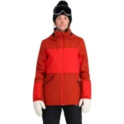 Spyder Field GTX Jacket - Women's 26 Spyder Field GTX Jacket - Women's -Ski Series fw23 spyder womensfieldgtxjacket tomato 1