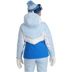 Spyder Haven GTX Infinium Jacket - Women's -Ski Series fw23 spyder womenshavengtxinfiniumjacket frost 2