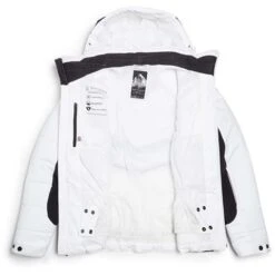 Spyder Haven GTX Infinium Jacket - Women's -Ski Series fw23 spyder womenshavengtxinfiniumjacket white 5