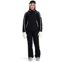 Spyder Optimist Jacket - Women's 24 Spyder Optimist Jacket - Women's -Ski Series fw23 spyder womensoptimistjacket black 3