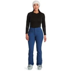 Spyder Orb Softshell Pant - Women's 22 Spyder Orb Softshell Pant - Women's -Ski Series fw23 spyder womensorbsoftshellpant abyss 3