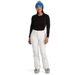 Spyder Orb Softshell Pant - Women's 36 Spyder Orb Softshell Pant - Women's -Ski Series fw23 spyder womensorbsoftshellpant white 3