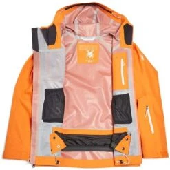 Spyder Solitaire Jacket - Women's -Ski Series fw23 spyder womenssolitairejacket desertsun 8