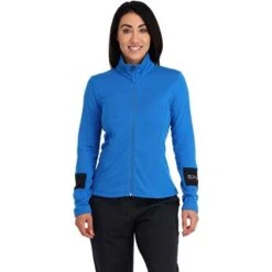 Spyder Speed Full Zip Fleece Jacket - Women's 15 Spyder Speed Full Zip Fleece Jacket - Women's -Ski Series fw23 spyder womensspeedfullzipzipfleecejacket collegiate 1