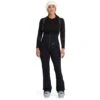 Spyder Strutt Bib Softshell Pant - Women's -Ski Series fw23 spyder womensstruttbibsoftshellpant black 1
