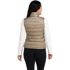 Spyder Timeless Down Vest - Women's -Ski Series fw23 spyder womenstimelessdownvest cashmere 2