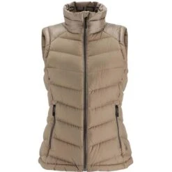 Spyder Timeless Down Vest - Women's -Ski Series fw23 spyder womenstimelessdownvest cashmere 3