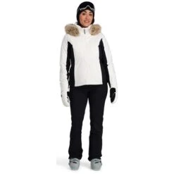 Spyder Vida GTX Jacket - Women's 29 Spyder Vida GTX Jacket - Women's -Ski Series fw23 spyder womensvidagtxjacket white 3