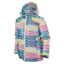 Sunice Zara Jacket - Girl's 17 Sunice Zara Jacket - Girl's -Ski Series fw23 sunice girlszarajacket brickprint 1