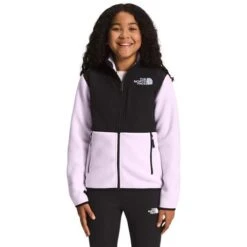 The North Face Denali Jacket - Teen -Ski Series fw23 tnf teendenalijacket lavenderfog 1