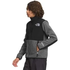 The North Face Denali Jacket - Teen -Ski Series fw23 tnf teendenalijacket mediumgreyheather 2