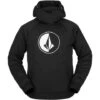 Volcom Hydro Riding Hoodie - Men's -Ski Series fw23 volcom menshydroridinghoodie black 1