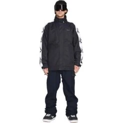 Volcom Iconic Stone Ins Jacket - Men's -Ski Series fw23 volcom mensiconicstoneinsulatedjacket black 3