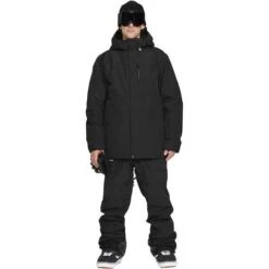 Volcom L Ins Gore-Tex Jacket - Men's 22 Volcom L Ins Gore-Tex Jacket - Men's -Ski Series fw23 volcom menslinsulatedgoretexjacket black 3