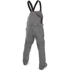 Volcom Roan Bib Overall - Men's -Ski Series fw23 volcom mensroanbiboverall darkgrey 2