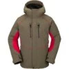 Volcom TDS 2L Gore-Tex Jacket - Mens -Ski Series fw23 volcom menstds2lgoretexjacket darkteak 1