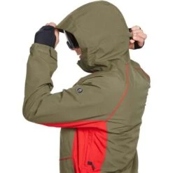 Volcom TDS 2L Gore-Tex Jacket - Mens -Ski Series fw23 volcom menstds2lgoretexjacket darkteak 5