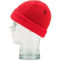 Volcom Sweep Lined Beanie -Ski Series fw23 volcom sweeplinedbeanie orangeshock