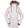 Volcom Fawn Ins Jacket - Women's 1 Volcom Fawn Ins Jacket - Women's -Ski Series fw23 volcom womensfawninsulatedjacket amethystsmoke 1