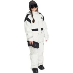 Volcom Melancon Gore-Tex Jacket - Women's -Ski Series fw23 volcom womensmelancongoretexjacket offwhite 3