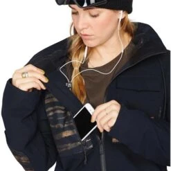 Volcom Romy Snow Suit - Women's -Ski Series fw23 volcom womensromysnowsuit black 5