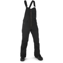 Volcom Swift Bib Overall - Women's 12 Volcom Swift Bib Overall - Women's -Ski Series fw23 volcom womensswiftbiboverall black 1