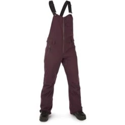 Volcom Swift Bib Overall - Women's 14 Volcom Swift Bib Overall - Women's -Ski Series fw23 volcom womensswiftbiboverall blackplum 1