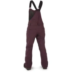 Volcom Swift Bib Overall - Women's 15 Volcom Swift Bib Overall - Women's -Ski Series fw23 volcom womensswiftbiboverall blackplum 2