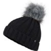 Marmot Bronx Pom Hat - Women's 1 Marmot Bronx Pom Hat - Women's -Ski Series k14760 001 angle left wms bronx pom hat