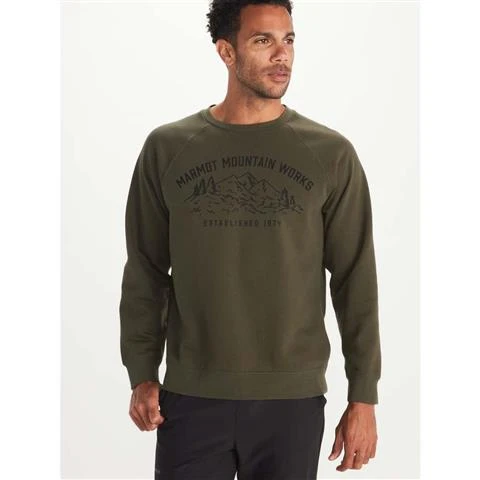 Marmot Mountain Works C Sweatshirt - Men's 3 Marmot Mountain Works C Sweatshirt - Men's