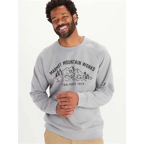 Marmot Mountain Works C Sweatshirt - Men's 5 Marmot Mountain Works C Sweatshirt - Men's - Image 3