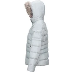 Marmot Ithaca Jacket - Women's 19 Marmot Ithaca Jacket - Women's -Ski Series m78840 1862 hood side left wms ithaca jkt