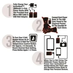 Mens Heated Snow Gloves 10 Mens Heated Snow Gloves -Ski Series mens heated snow gloves4