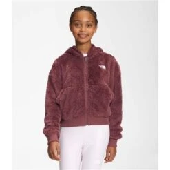 The North Face Suave Oso Full Zip Hooded Jacket - Girl's -Ski Series nf0a7uma 6r4 01 22 23