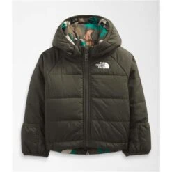 The North Face North Face Baby Reversible Perrito Hooded Jacket 24 The North Face North Face Baby Reversible Perrito Hooded Jacket -Ski Series nf0a7wor 21l 02 22 23