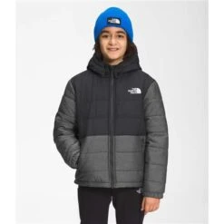 The North Face Reversible Mount Chimbo Full Zip Hooded Jacket - Boy's -Ski Series nf0a7wos dyy 01 22 23