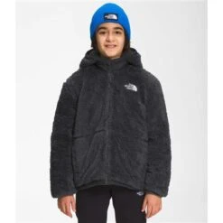 The North Face Reversible Mount Chimbo Full Zip Hooded Jacket - Boy's -Ski Series nf0a7wos dyy 02 22 23