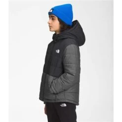 The North Face Reversible Mount Chimbo Full Zip Hooded Jacket - Boy's -Ski Series nf0a7wos dyy 03 22 23