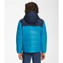 The North Face Reversible Mount Chimbo Full Zip Hooded Jacket - Boy's -Ski Series nf0a7wos ja7 05 22 23